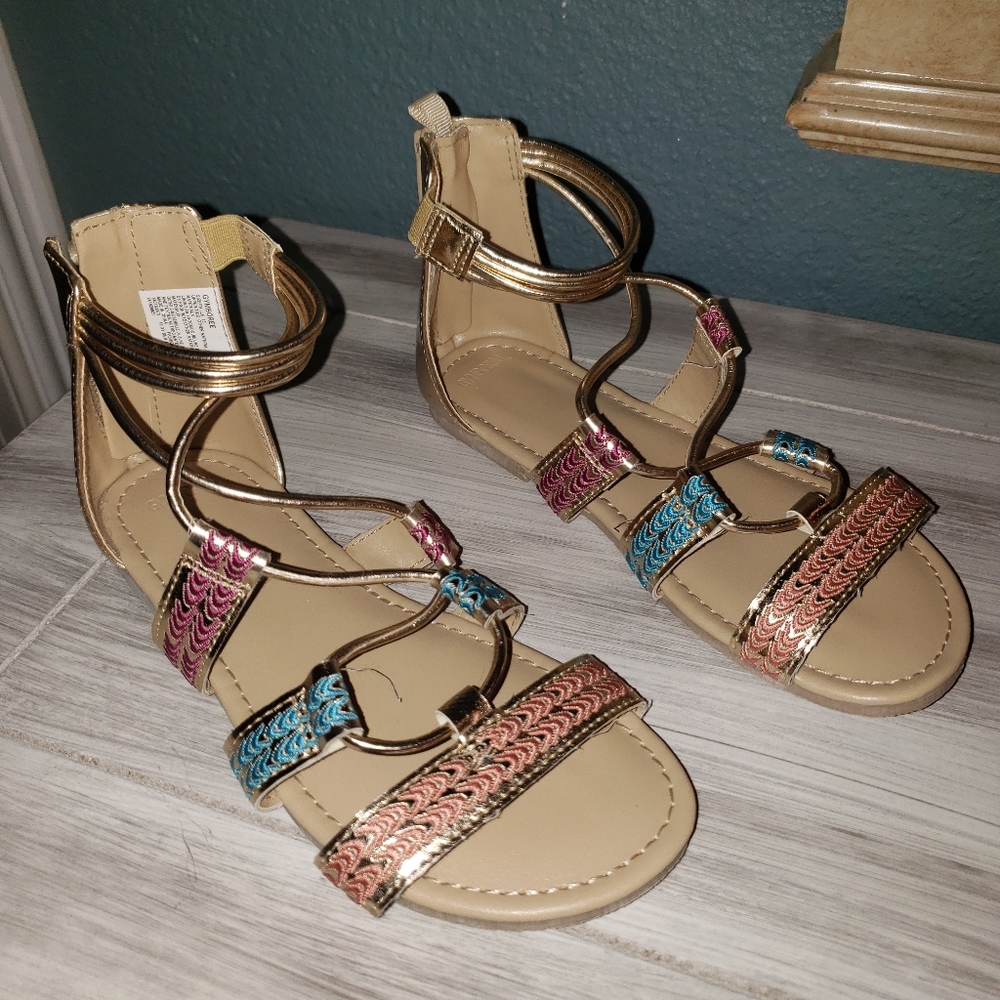 Gymboree girls sandals - never worn